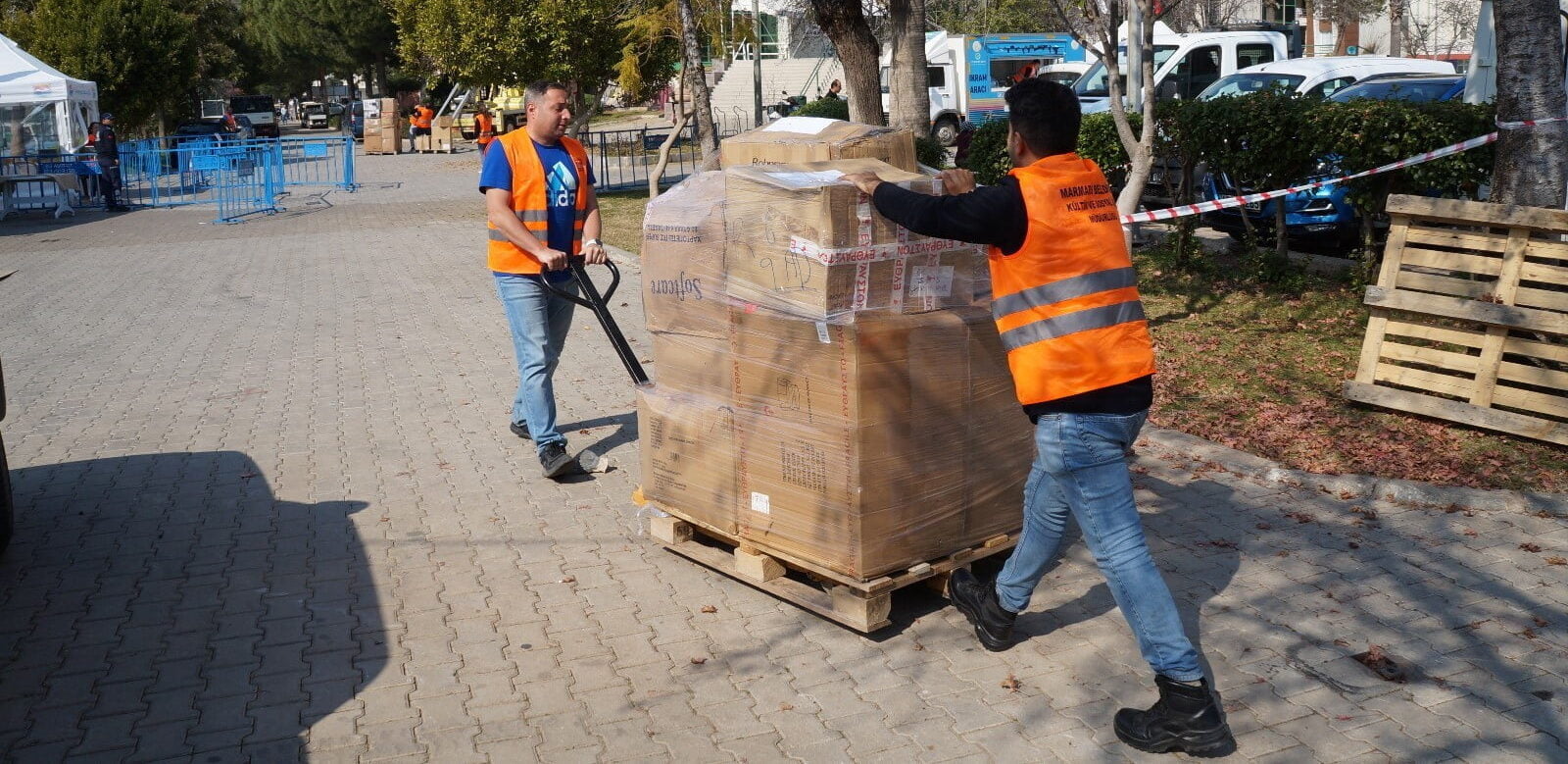 Marmaris Belediyesi tarafından deprem