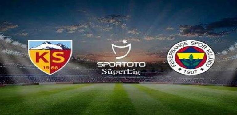 Kayserispor-Fenerbahçe maçına sarı lacivertli