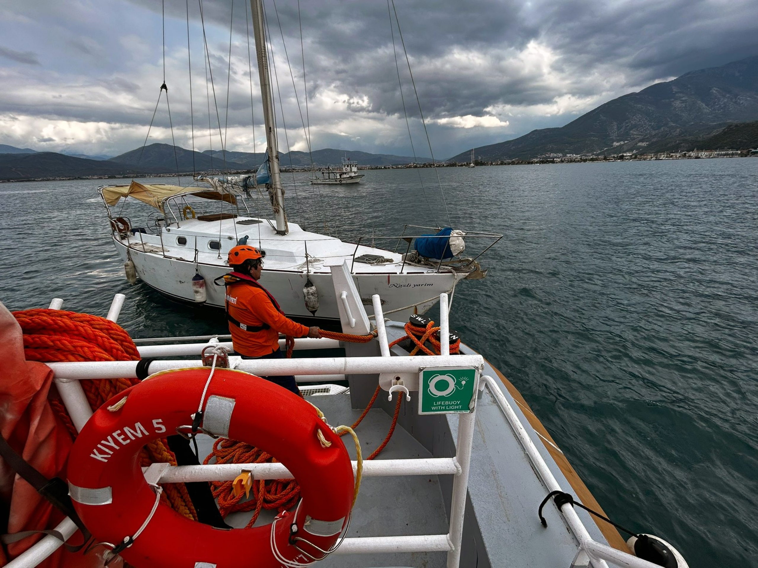 Muğla’nın Fethiye ilçesi açıklarında