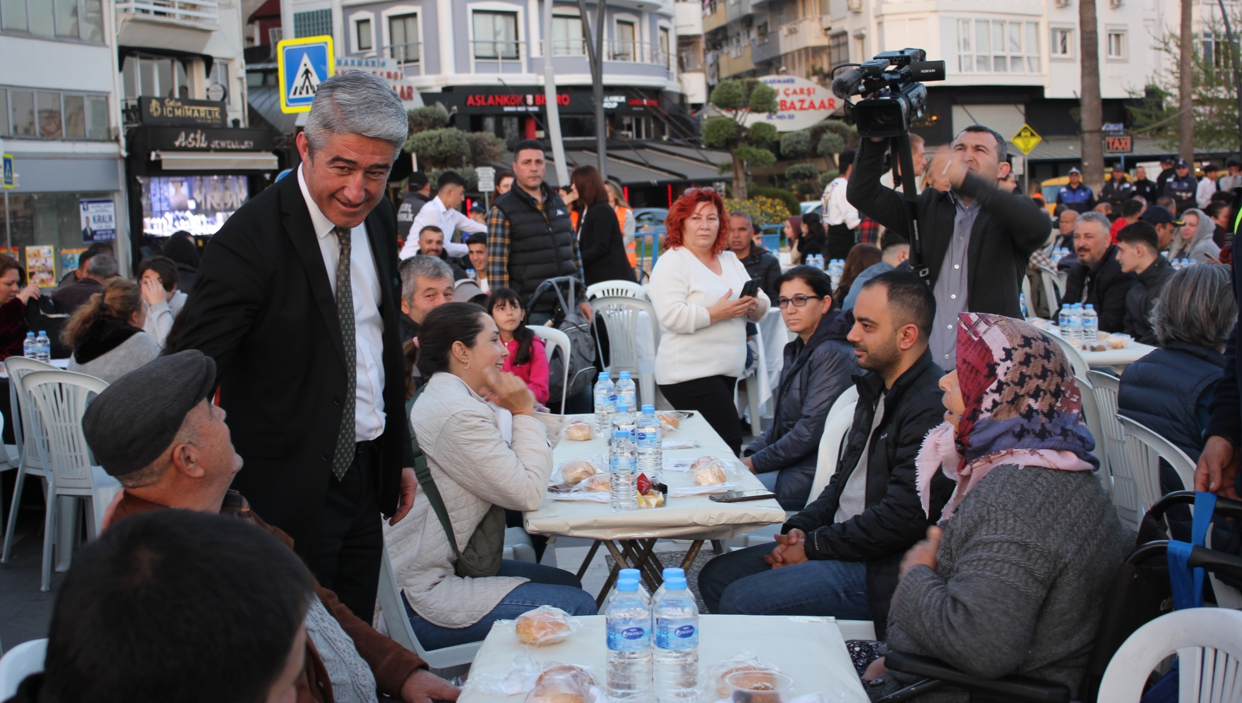 Muğla’nın Marmaris ilçesinde iftar