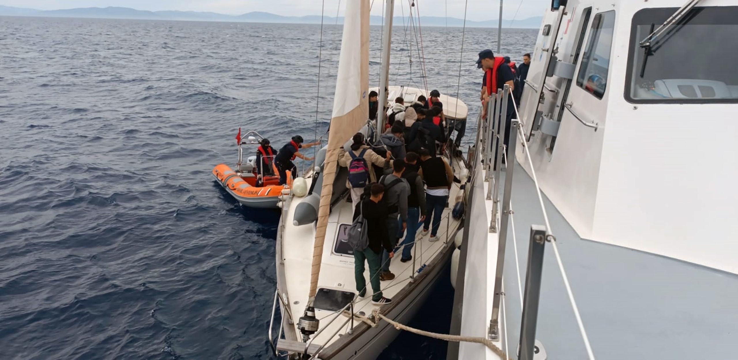 Muğla’nın Datça ilçesi açıklarında