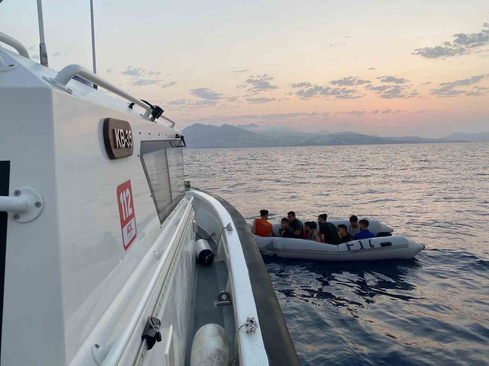 Muğla’nın Bodrum ilçesi açıklarındaki