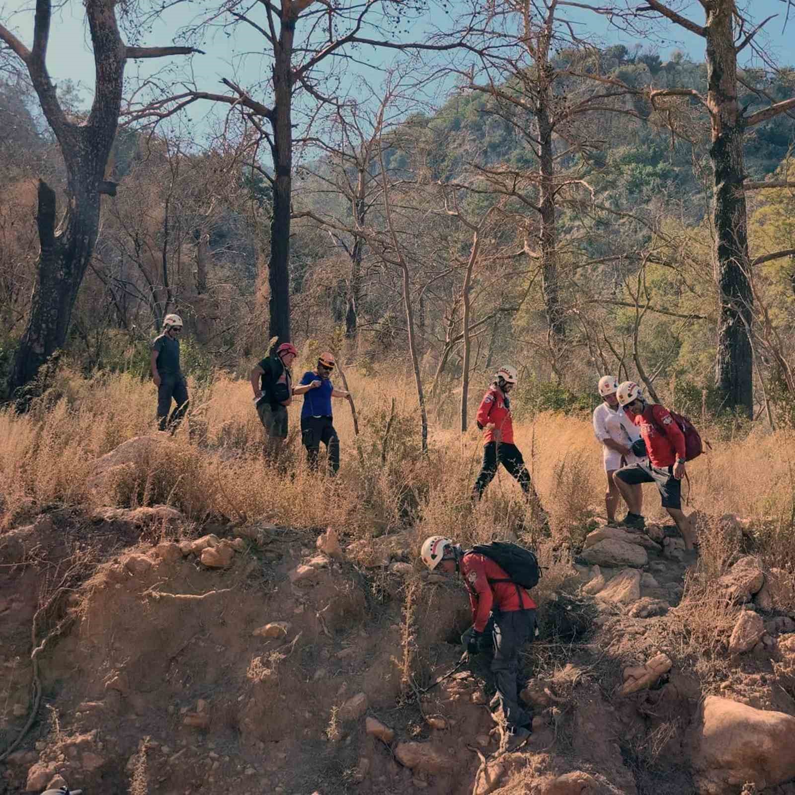 Marmaris’te tatillerini geçiren yabancı