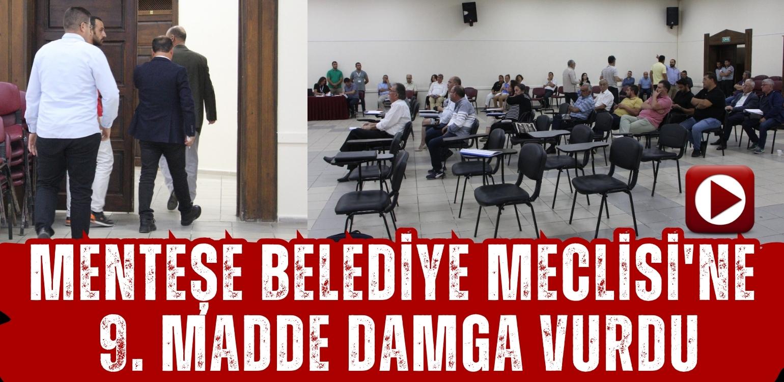 Menteşe Belediye Meclisi Eylül