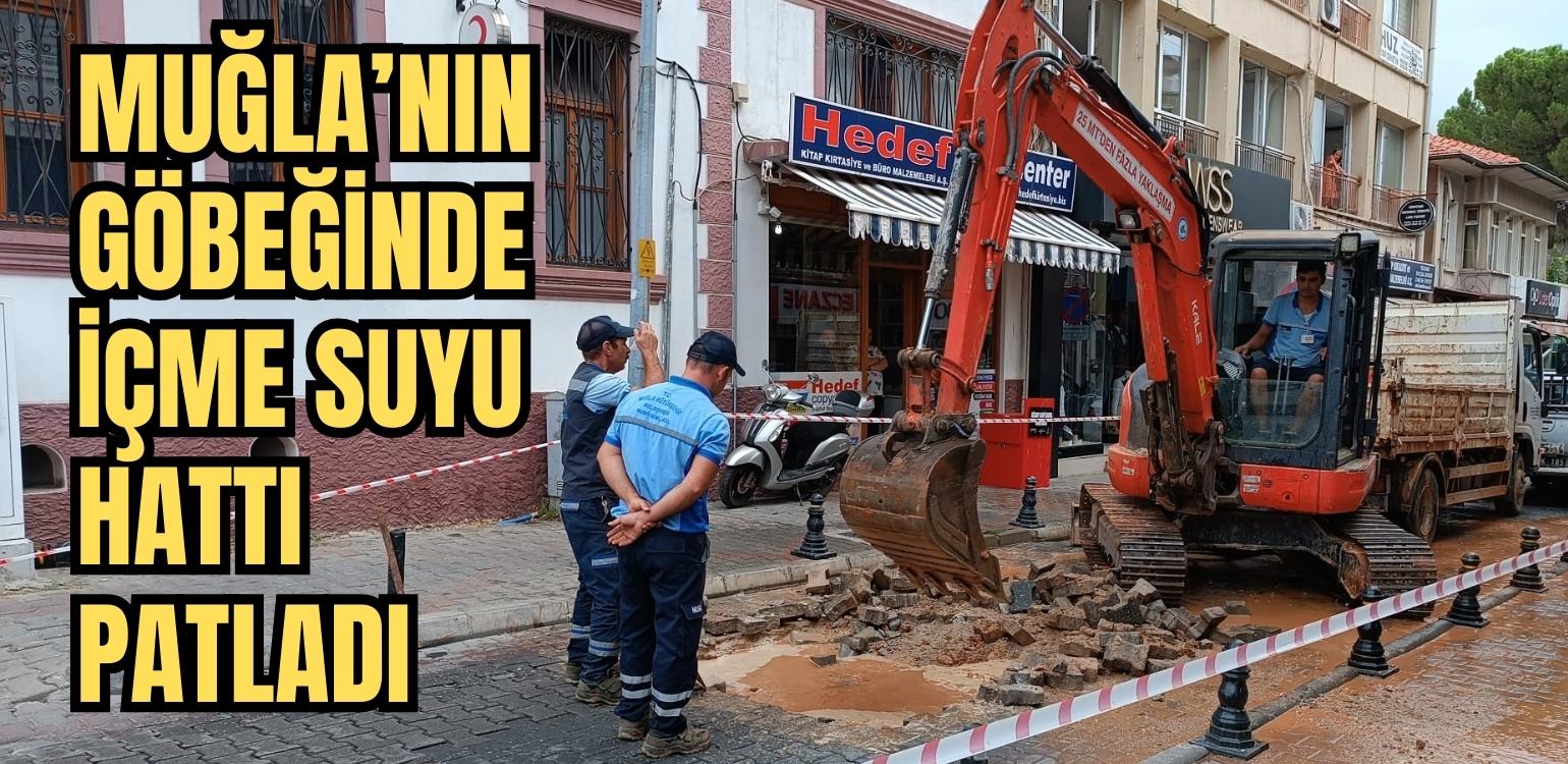 Muğla’nın Menteşe ilçesinde içme