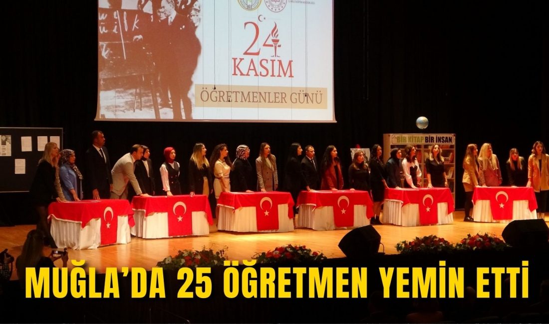 Muğla’da 24 Kasım öğretmenler