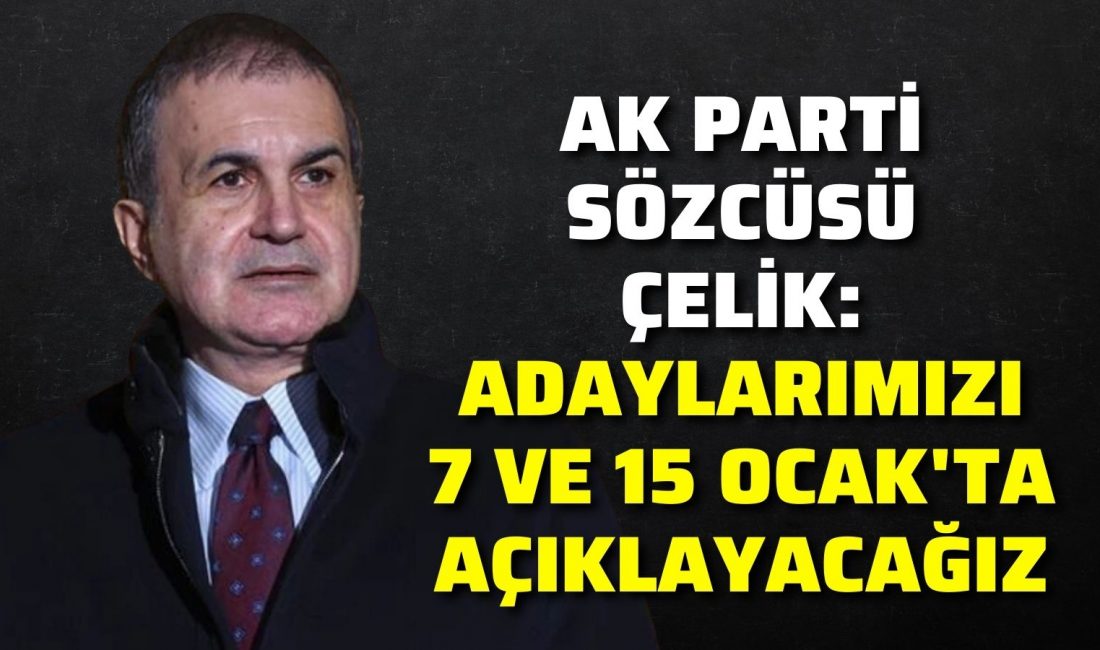 AK Parti Sözcüsü Ömer
