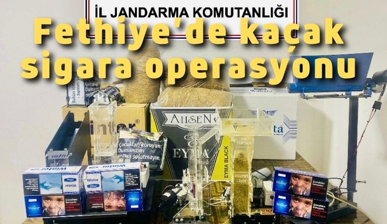 Muğla’nın Fethiye ilçesinde, jandarma