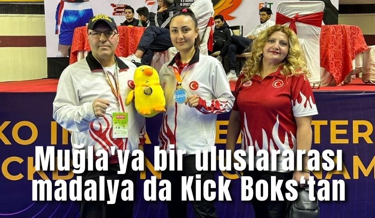 Muğlalı Kick Boks’cu Uluslararası