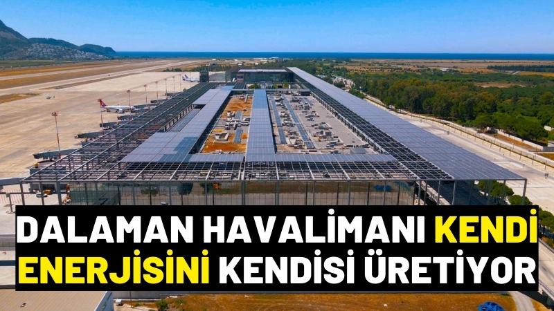 Terminal binası çatısı üzerine