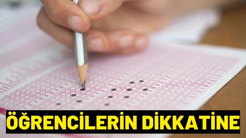 2 Haziran’da yapılacak LGS’ye