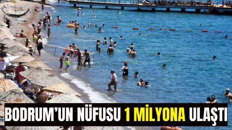 Bayram tatilini Bodrum’da geçiren