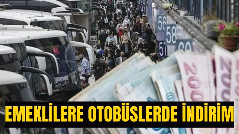 Emeklilere, şehirler arası otobüs