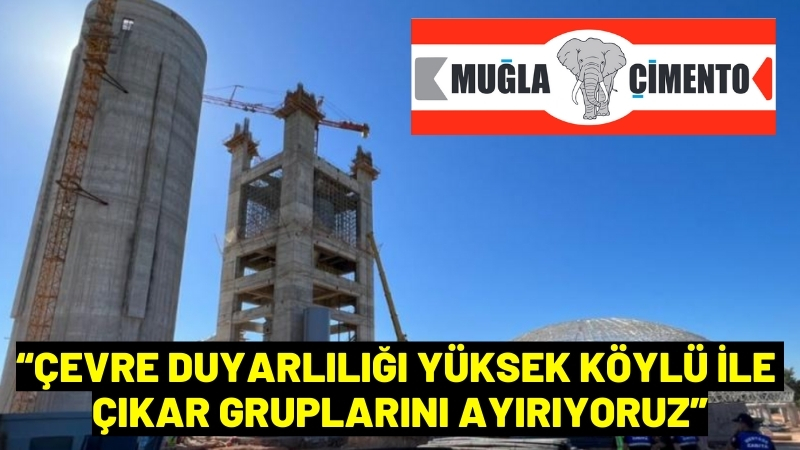 Muğla Çimento A.Ş. fabrikaya