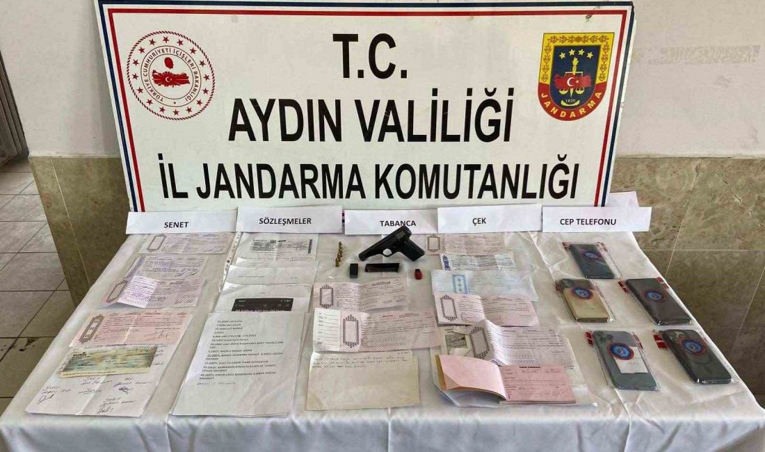 Aydın’ın Nazilli ilçesinde jandarma