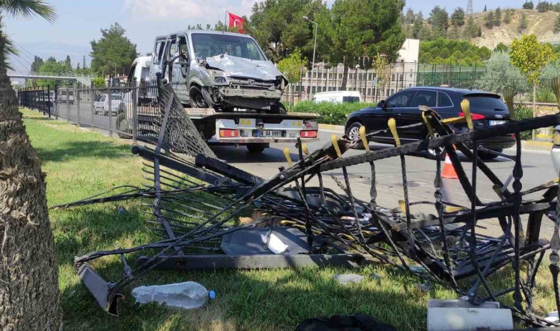 Denizli’de sürücüsünün direksiyon hakimiyetini