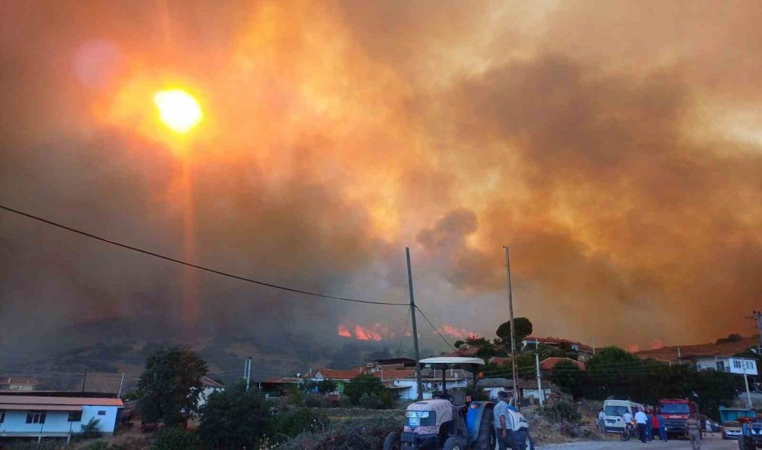 Manisa’nın Salihli ilçesinde çıkan