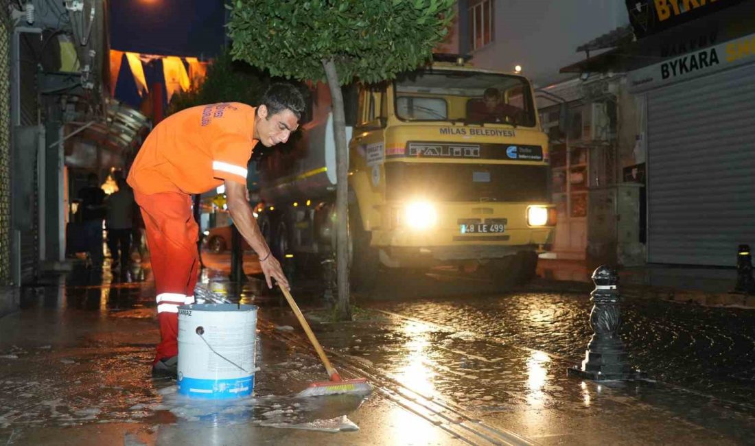 Milas Belediyesi ilçe merkezindeki