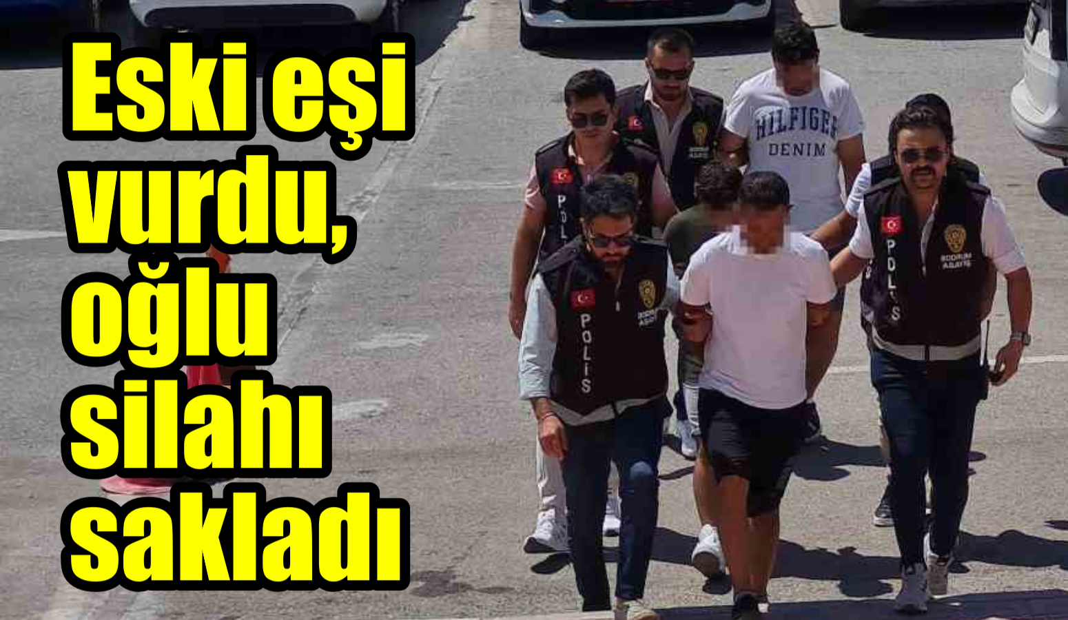 Eski eşi vurdu, oğlu silahı sakladı