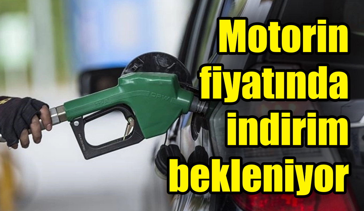 Motorin fiyatında indirim bekleniyor