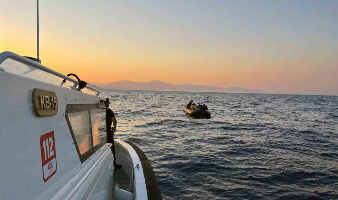 Muğla’nın Dalaman ilçesi açıklarında