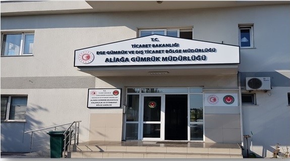 İzmir’de Aliağa Gümrüğü ve