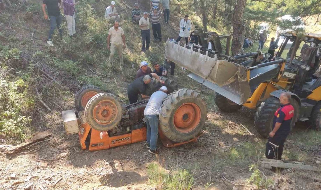 Kütahya’nın Emet ilçesinde meydana