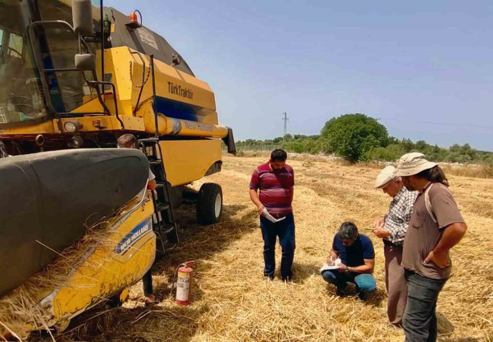 Milas’ta Biçerdöver denetimi