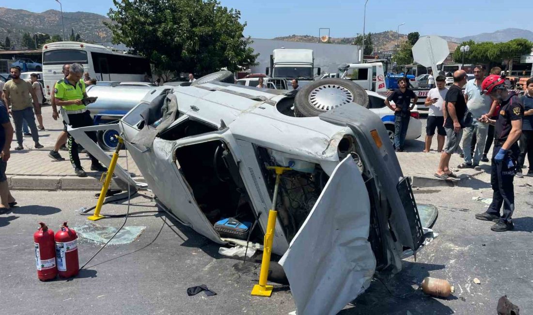 Aydın’ın Söke ilçesinde meydana