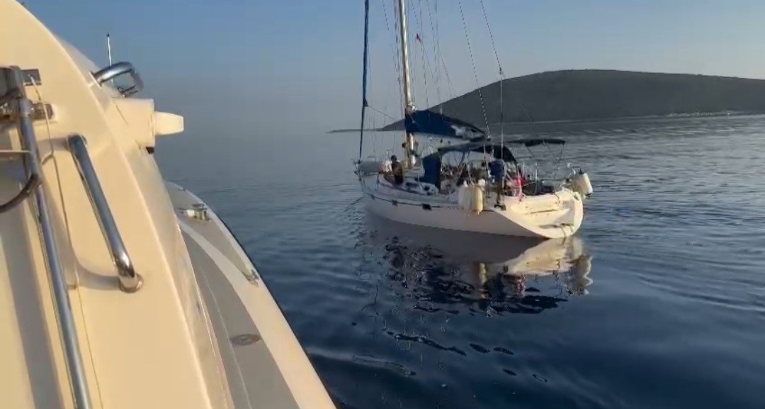 Muğla’nın Bodrum ilçesi açıklarında