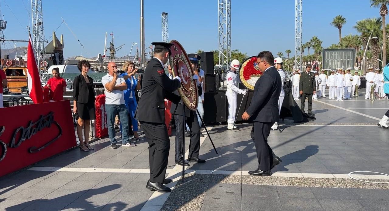 30 Ağustos Zafer Bayramı Marmaris’te törenler ile kutlandı