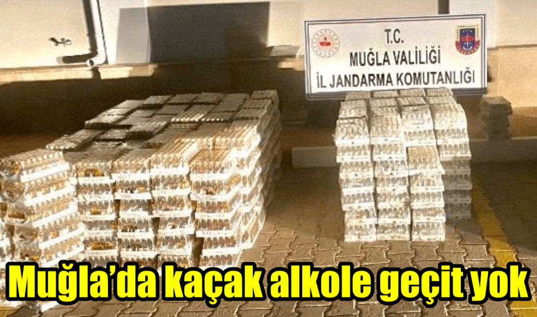 Muğla’nın Fethiye ilçesinde jandarma