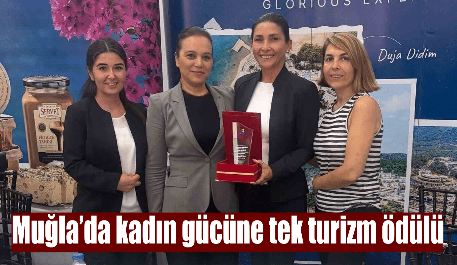 Muğla’da kadın gücüne tek turizm ödülü