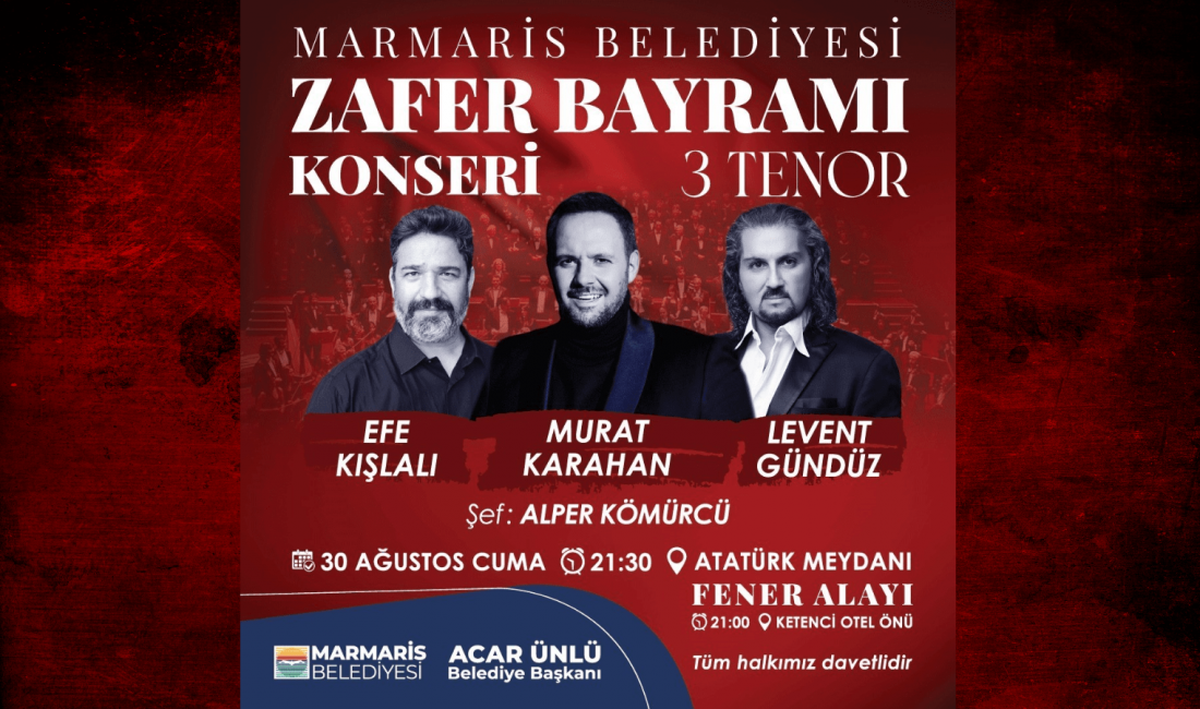 Marmaris, 30 Ağustos Zafer