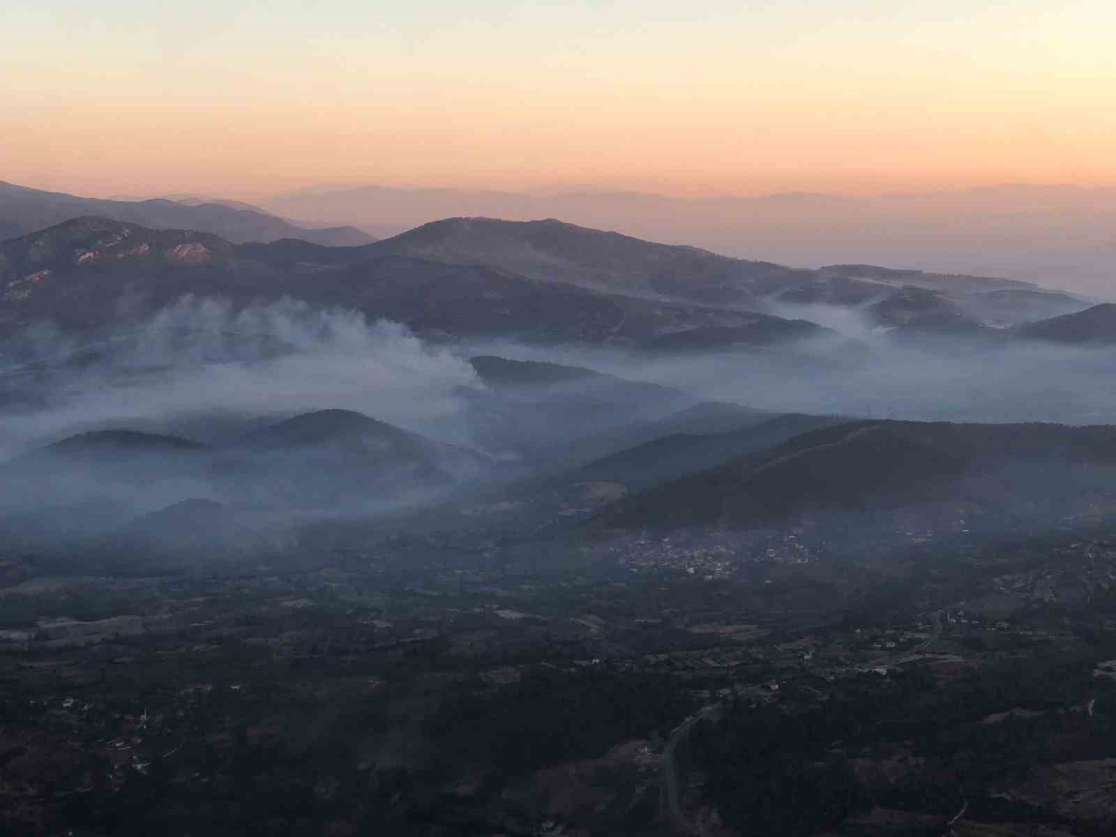 Bozdoğan’daki orman yangınına müdahale sürüyor