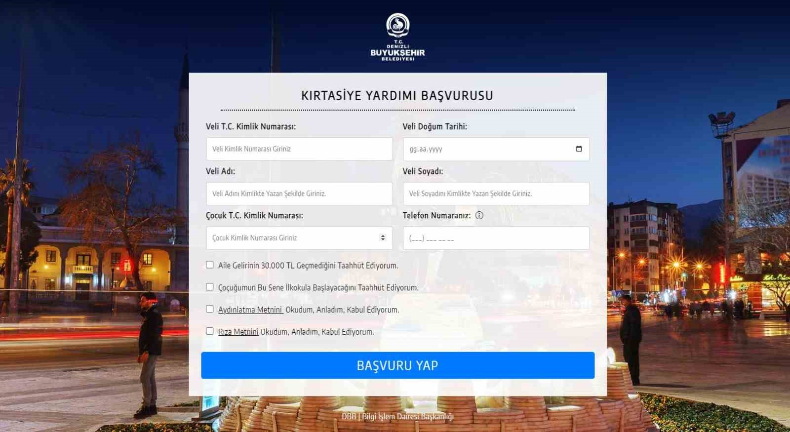 Denizli Büyükşehir Belediyesi ilkokul 1. sınıf öğrencilerine kırtasiye yardımı yapacak