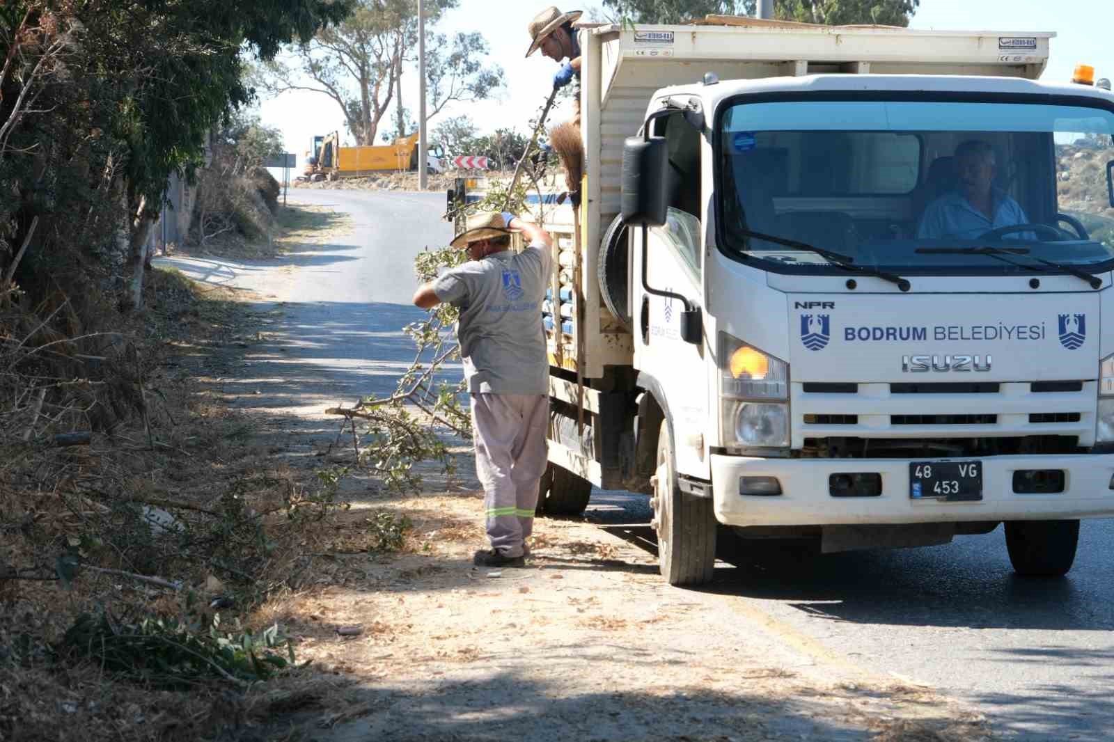 Gümüşlük’te temizlik seferberliği