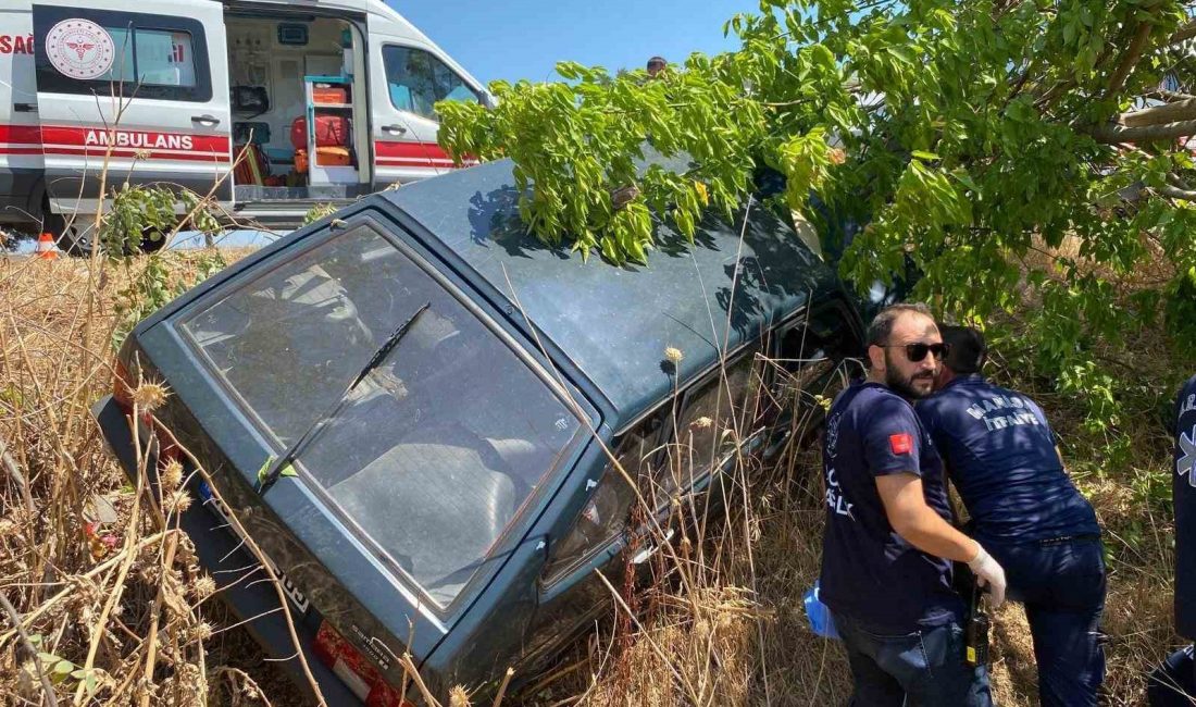 Manisa’nın Salihli ilçesinde sürücüsünün