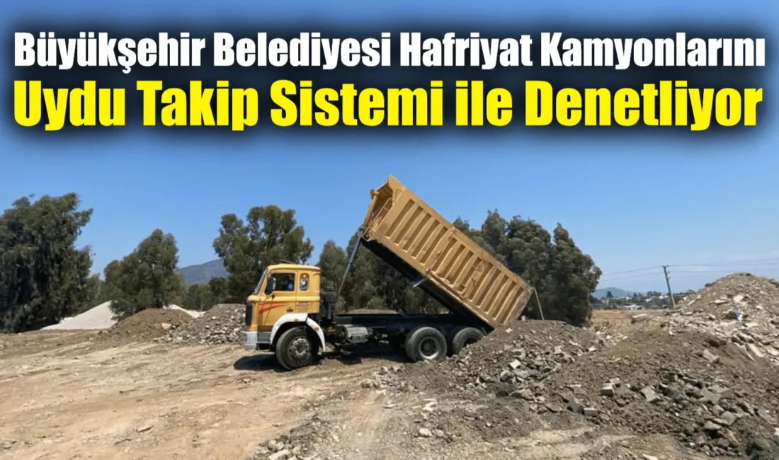 Muğla Büyükşehir Belediyesi hafriyat