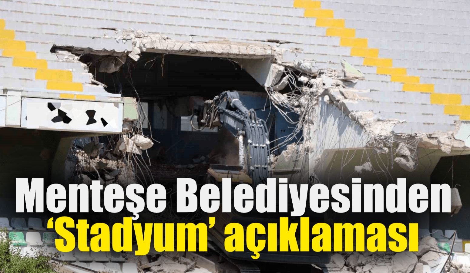 Menteşe Belediyesinden ‘Stadyum’ açıklaması