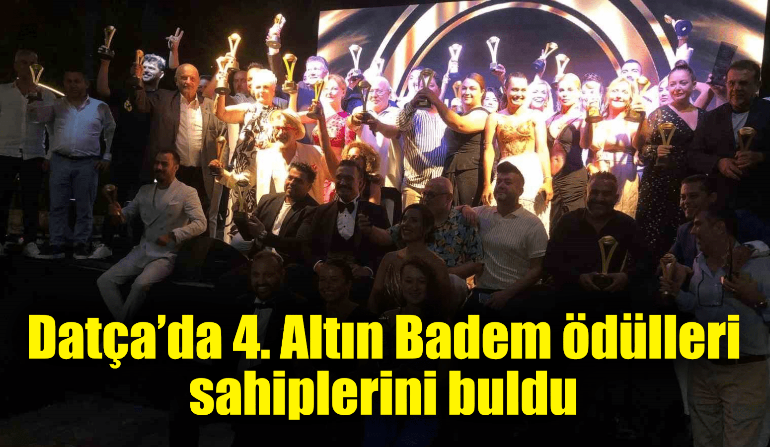 Datça’da 4. Altın Badem ödülleri sahiplerini buldu