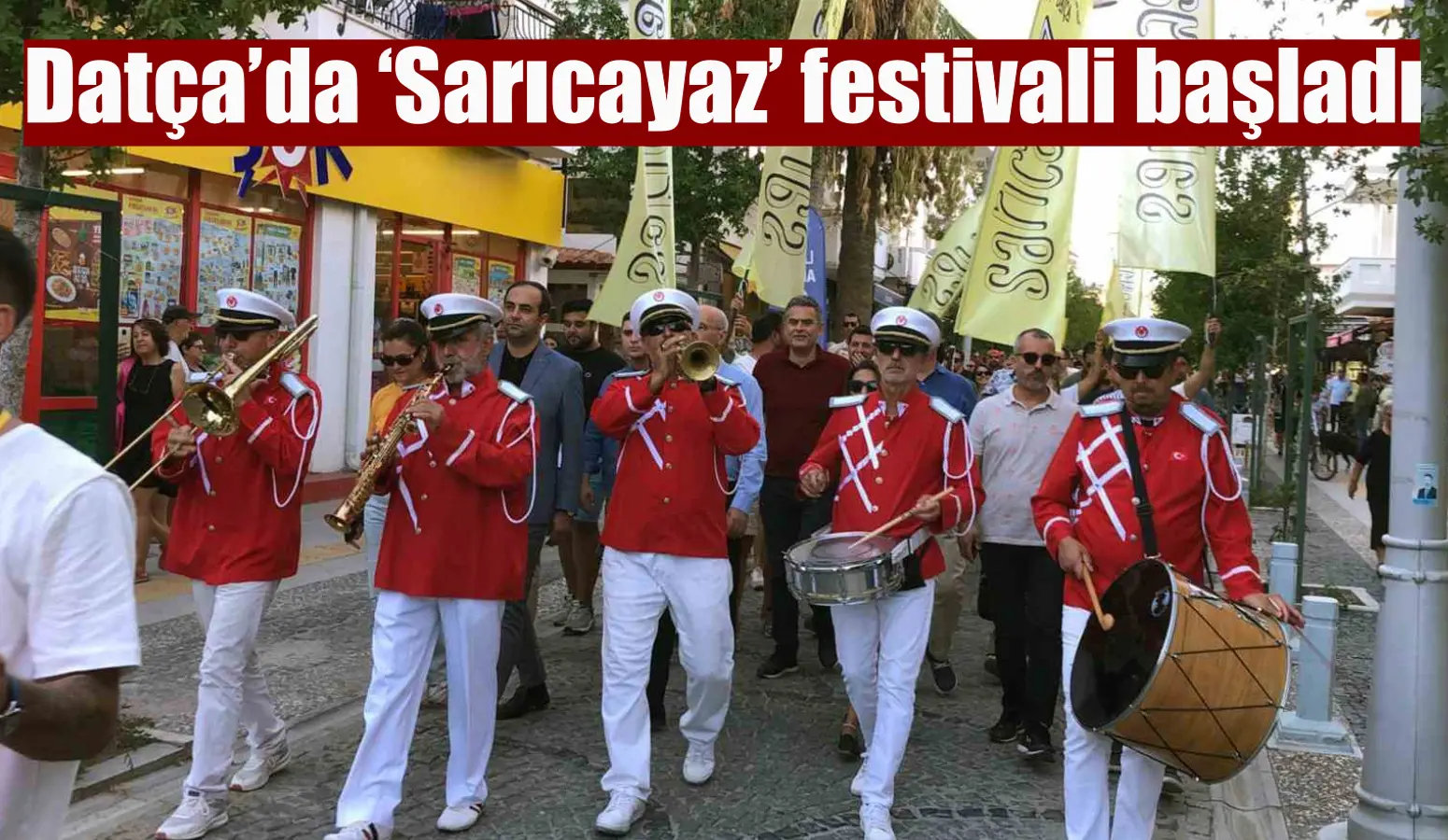 Datça’da ‘Sarıcayaz’ festivali başladı