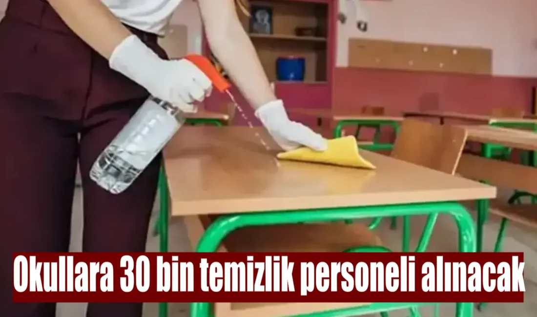 Okullardaki temizlik görüntülerinin gündeme