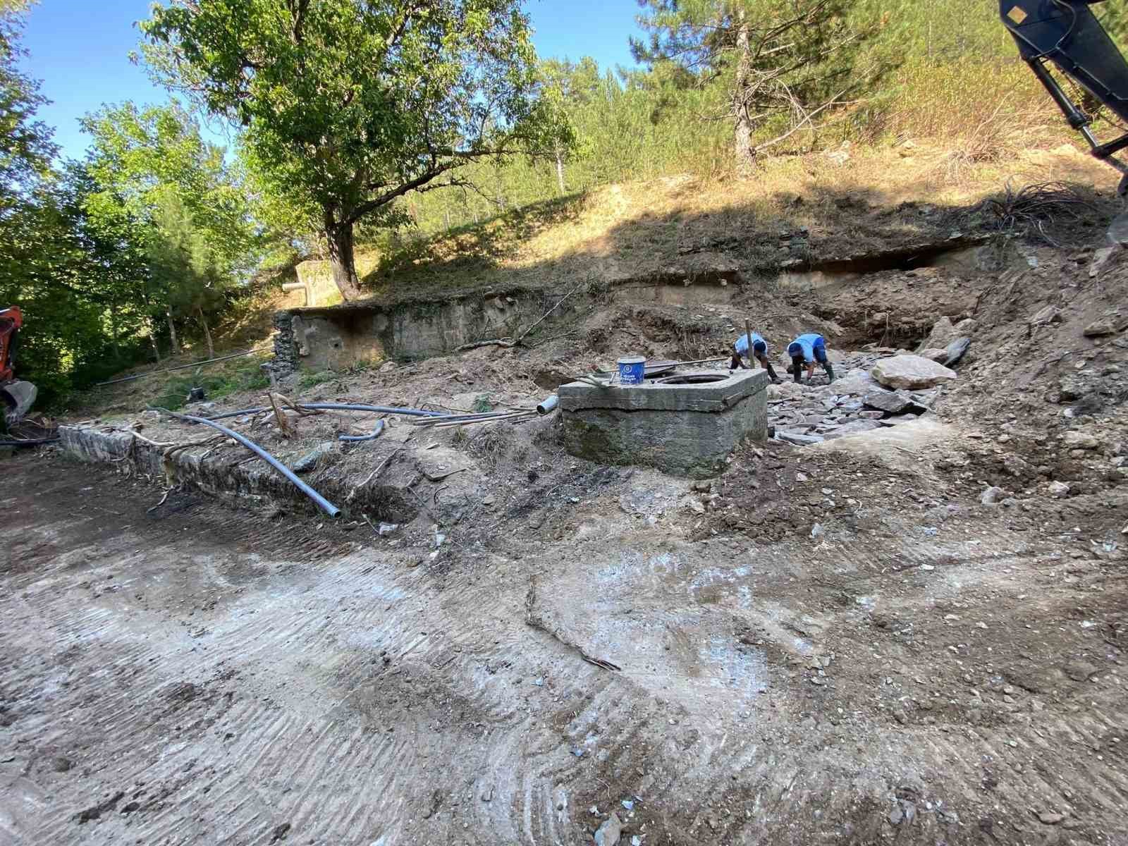 Kavaklıdere’de içme suyu depo seviyelerini yüzde 100’e yükseltildi