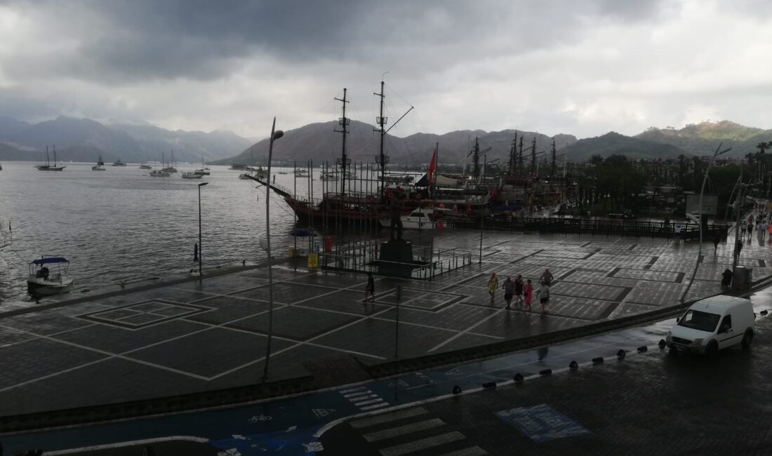 Muğla’nın Marmaris ilçesinde, son