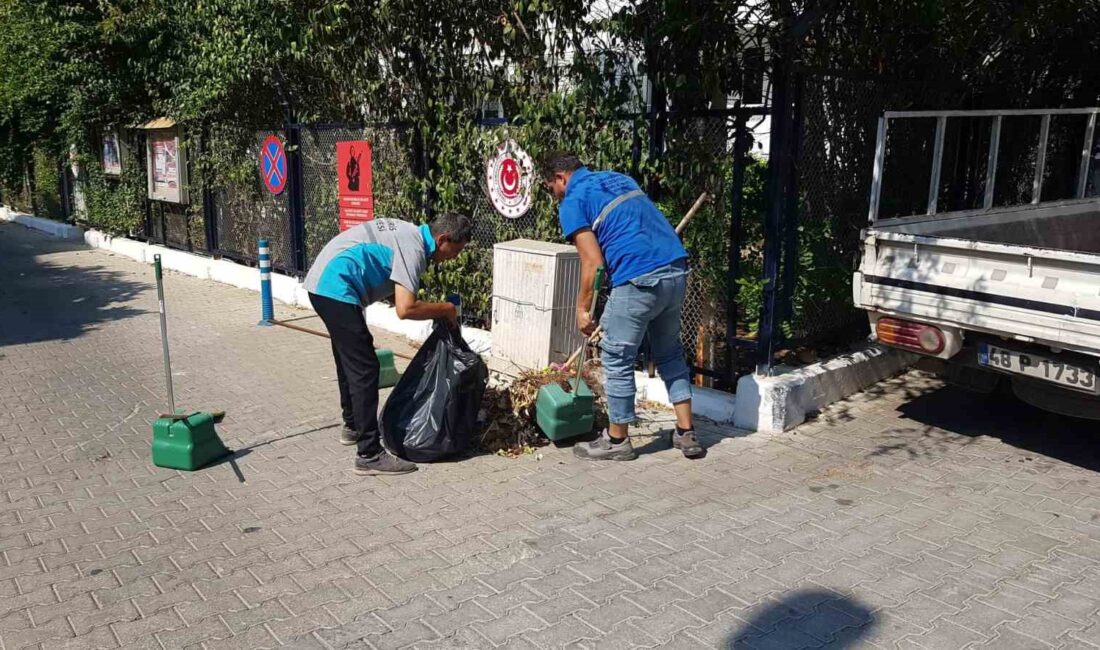 Marmaris Belediyesi’nin temizlik emekçileri