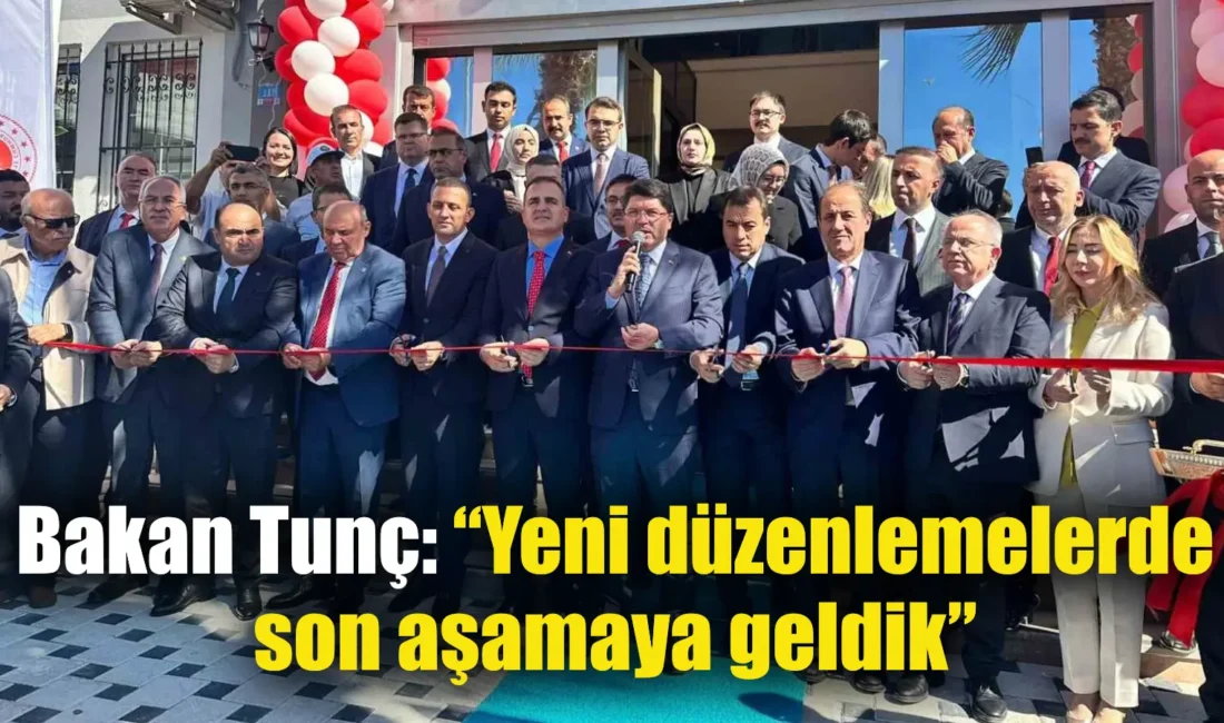 Adalet Bakanı Yılmaz Tunç,