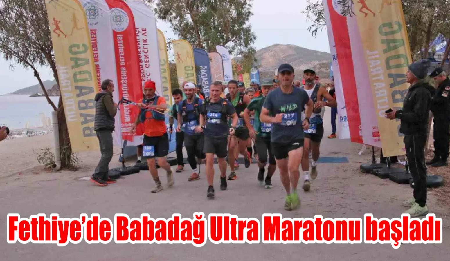 Fethiye’de Babadağ Ultra Maratonu başladı