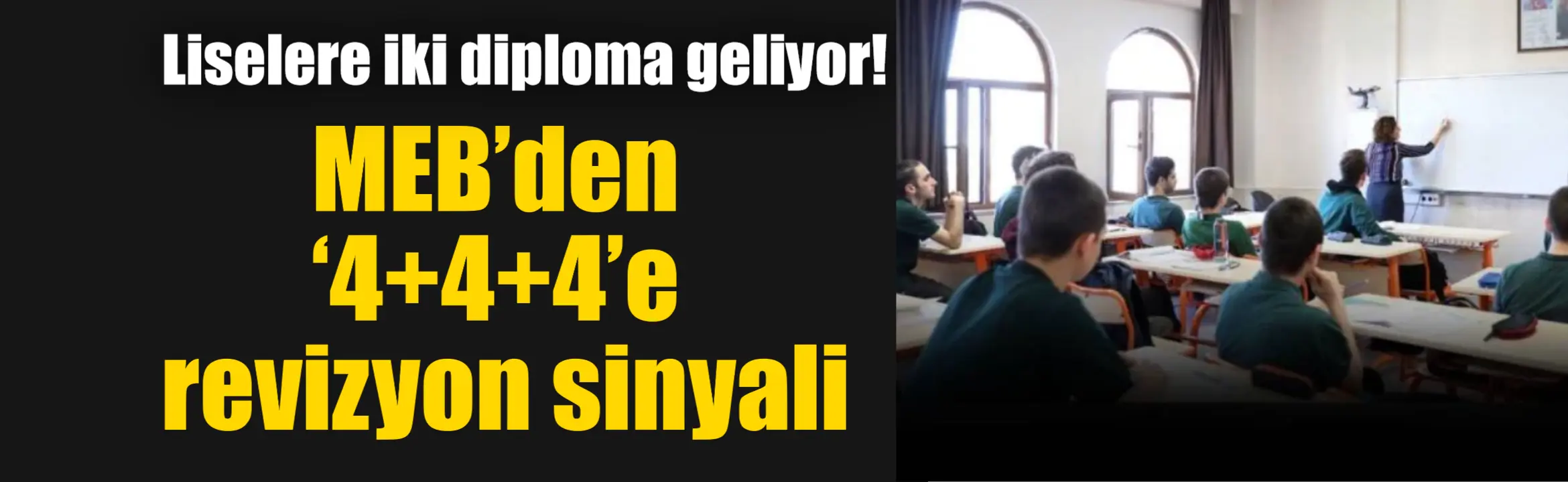 Milli Eğitim Bakanlığı’nın (MEB), 4+4+4