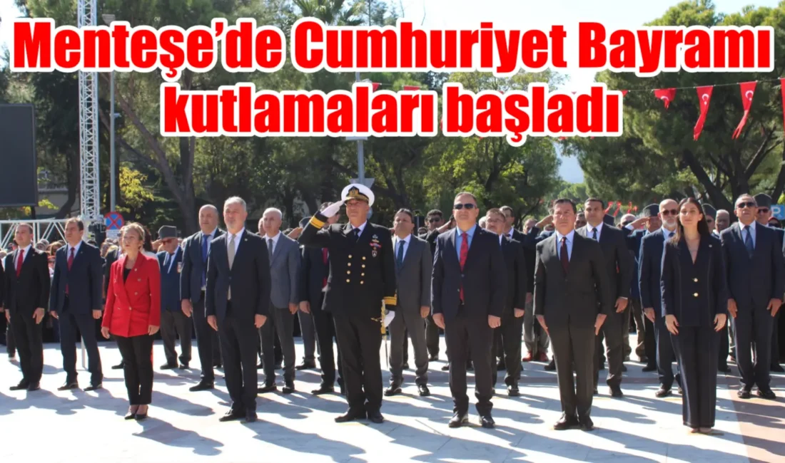 Muğla’nın Menteşe ilçesinde Cumhuriyet